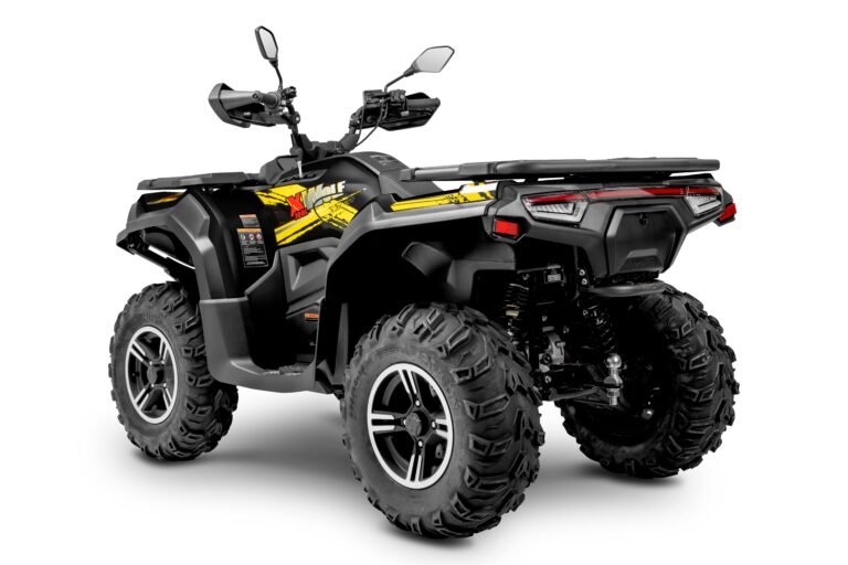 טרקטורון שטח ATV שחור 4 XWOLF-700